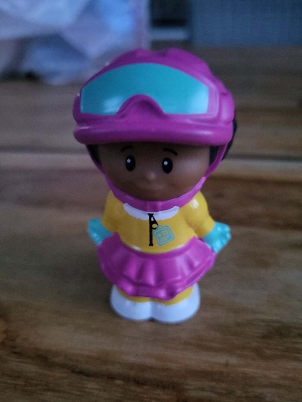 Fisher-Price Little People Tessa Figure in Winter Snowboard Gear
